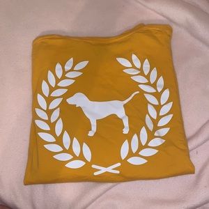 Victoria’s Secret Pink long sleeve pocket tee XL